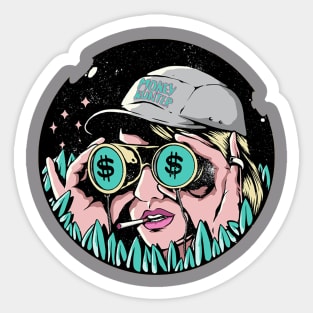 Money Hunter Sticker